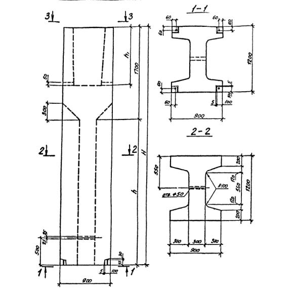Большое фото товара - ВБ 9-12-42-3. Вариант №1